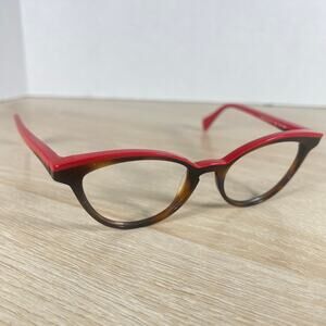 Face A Face Finca 2 Col 238 Eyeglasses Red Brown Split Frames Only 50-17-139